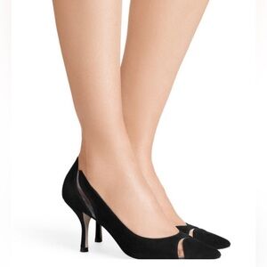 Stuart Weitzman Davia 75 Suede Pump, size 7